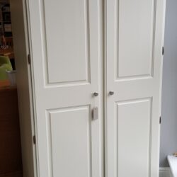 Ducal Pine Double Wardrobe - with Bun Feet