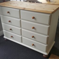 Ducal Pine Chest of 8 Tall Drawers